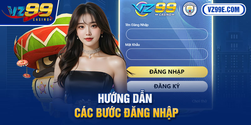 Hướng dẫn các bước đăng nhập trên website